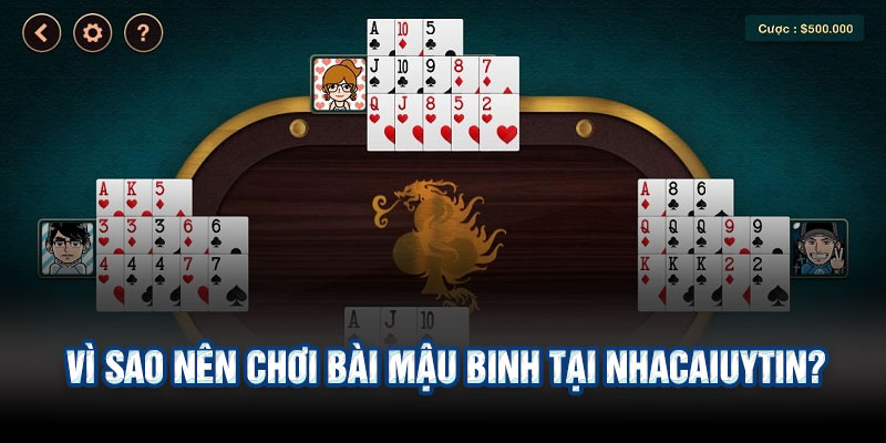 Vì Sao Nên Chơi Bài Mậu Binh Tại Nhacaiuytin?